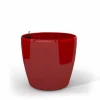 ArteHome Doniczki I Osłonki*Classic trwała donica w kolorze czerwonym z wkładem nawadniającym 45x45x42