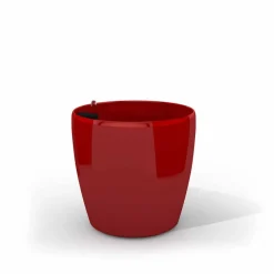 ArteHome Doniczki I Osłonki*Classic trwała donica w kolorze czerwonym z wkładem nawadniającym 37x37x36