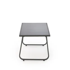 Halmar Meble Ogrodowe*CONOR zestaw ogrodowy ( sofa + fotel 2x + ława ), ciemny popiel / jasny popiel (1p=1set)1 sztuka