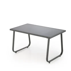 Halmar Meble Ogrodowe*CONOR zestaw ogrodowy ( sofa + fotel 2x + ława ), ciemny popiel / jasny popiel (1p=1set)1 sztuka