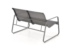 Halmar Meble Ogrodowe*CONOR zestaw ogrodowy ( sofa + fotel 2x + ława ), ciemny popiel / jasny popiel (1p=1set)1 sztuka