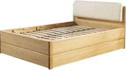 Dekort Łóżka Do Sypialni|Łóżka Drewniane*łóżko z pojemnikiem Atlanta typ 14, 16, 18 naturalne drewno