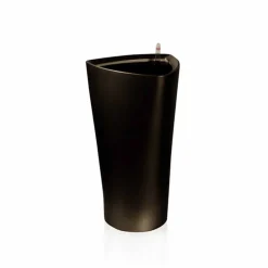 ArteHome Doniczki I Osłonki*Delto reprezentacyjna donica w kolorze czarnym z wkładem nawadniającym 22x22x41