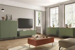 Bogart Stoliki Kawowe I Ławy*DESIN ŁAWA 120 2SZ - ceramic red / dąb nagano