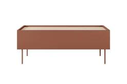 Bogart Stoliki Kawowe I Ławy*DESIN ŁAWA 120 2SZ - ceramic red / dąb nagano