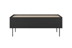 Bogart Stoliki Kawowe I Ławy*DESIN ŁAWA 120 2SZ - czarny mat / dąb nagano