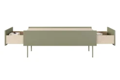 Bogart Stoliki Kawowe I Ławy*DESIN ŁAWA 120 2SZ - oliwka / dąb nagano