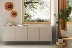 Bogart Komody*DESIN KOMODA 220 4D - cashmere / dąb nagano