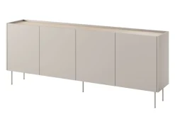 Bogart Komody*DESIN KOMODA 220 4D - cashmere / dąb nagano