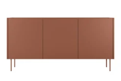 Bogart Komody*DESIN KOMODA 170 3D - ceramic red / dąb nagano