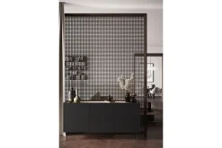 Bogart Komody*DESIN KOMODA 170 3D - czarny mat / dąb nagano