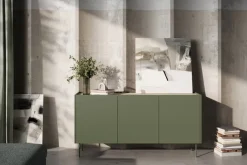 Bogart Komody*DESIN KOMODA 170 3D - oliwka / dąb nagano