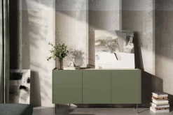 Bogart Komody*DESIN KOMODA 170 3D - oliwka / dąb nagano