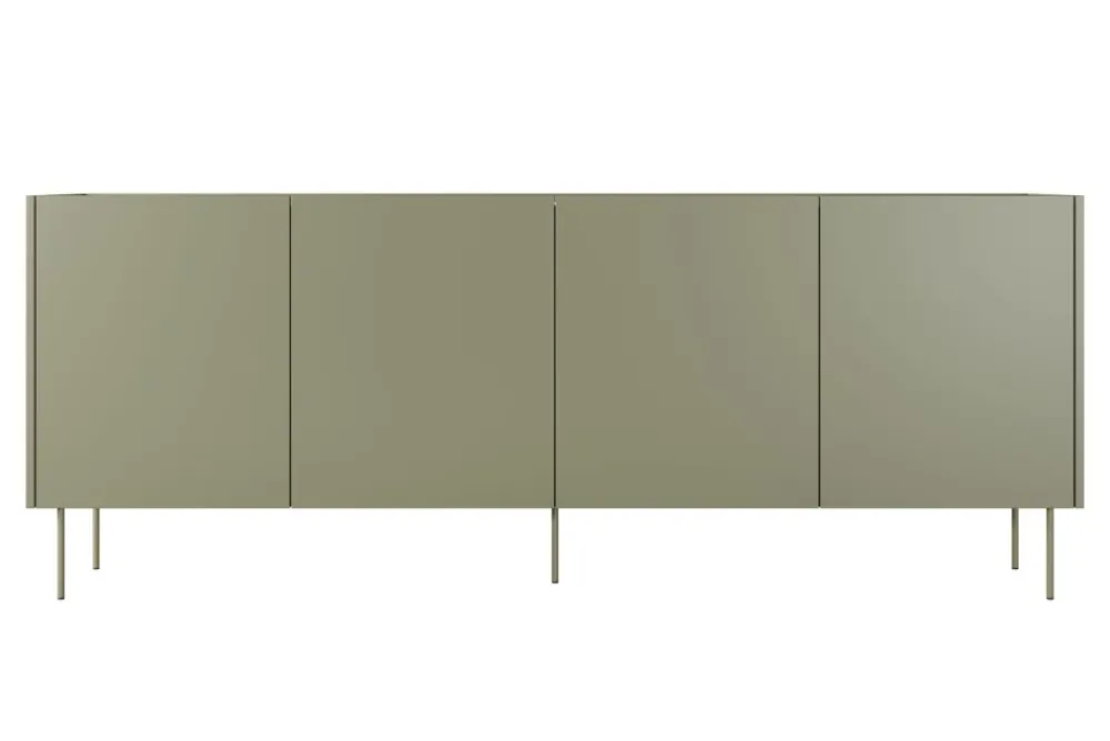 Bogart Komody*DESIN KOMODA 220 4D - oliwka / dąb nagano