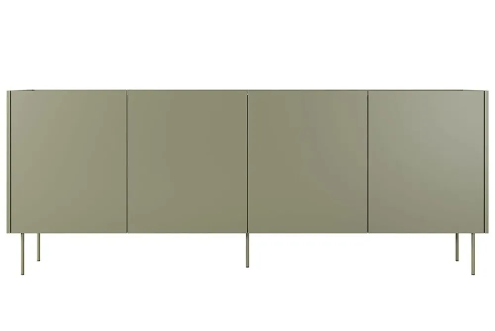 Bogart Komody*DESIN KOMODA 220 4D - oliwka / dąb nagano