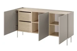 Bogart Komody*DESIN KOMODA 170 3D2SZ - cashmere / dąb nagano