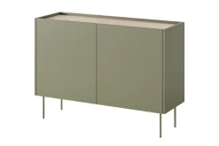 Bogart Komody*DESIN KOMODA 120 2D2SZ - oliwka / dąb nagano