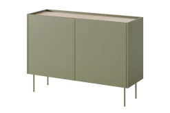 Bogart Komody*DESIN KOMODA 120 2D2SZ - oliwka / dąb nagano