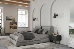 Bogart Komody*DESIN KOMODA WYSOKA 120 2D1SZ - cashmere / dąb nagano