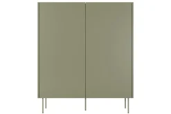 Bogart Komody*DESIN KREDENS 120 2D2SZ - oliwka / dąb nagano