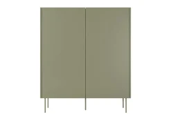 Bogart Komody*DESIN KREDENS 120 2D2SZ - oliwka / dąb nagano