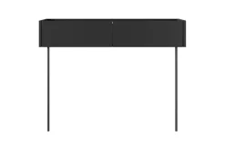 Bogart Stoliki Kawowe I Ławy*DESIN TOALETKA/KONSOLA 2SZ - czarny mat / dąb nagano