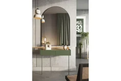 Bogart Stoliki Kawowe I Ławy*DESIN TOALETKA/KONSOLA 2SZ - oliwka / dąb nagano