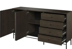 Lenart Komody Do Salonu|Komody*Duża komoda z lamelami Piemonte PE-07