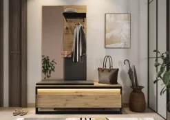 Lenart Szafki Na Buty Do Przedpokoju|Szafki I Regały*Duża szafka na buty Quant QG-04 dąb artisan