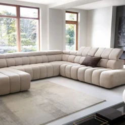 Puszman Narożniki Do Salonu|Narożniki*Duży narożnik modułowy z elektrycznym wysuwem siedziska Zurich LL-2E-C-1-OTTR