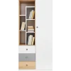 Dzieci Meblar Szafki I Regały Do Pokoju Młodzieżowego|Regały Do Pokoju Młodzieżowego*Duży regał otwarty szafką i szufladami do pokoju PIXEL PX7 biały,szary,dąb biszkoptowy