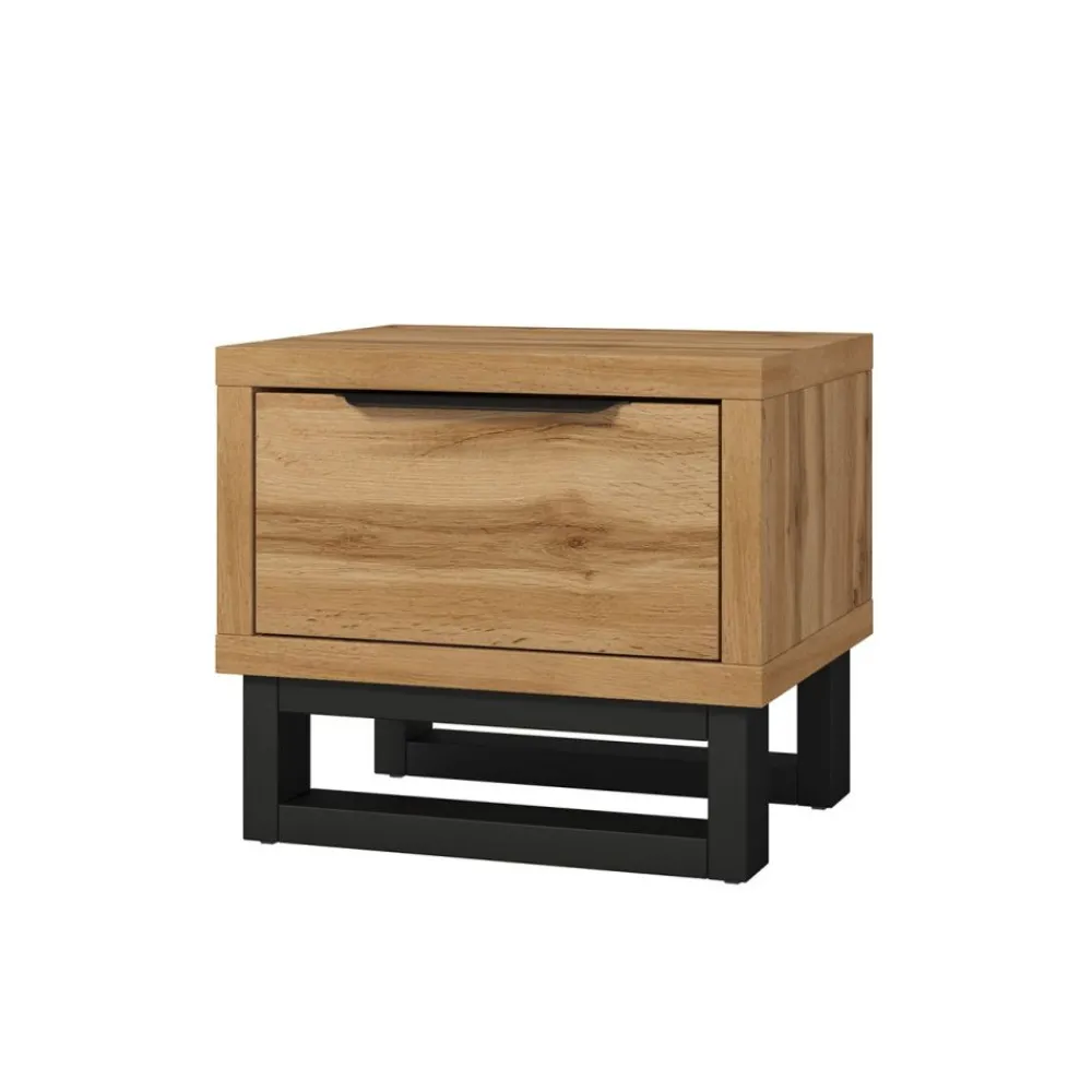 Zestawy Do Sypialni*Duży zestaw mebli do sypialni Helvetia Halle S dąb wotan