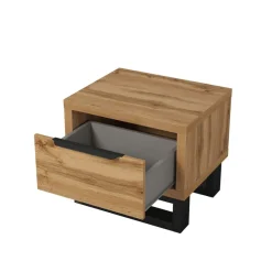 Zestawy Do Sypialni*Duży zestaw mebli do sypialni Helvetia Halle S dąb wotan