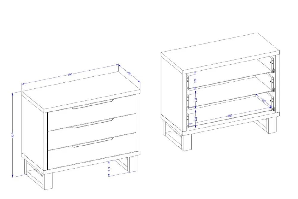 Zestawy Do Sypialni*Duży zestaw mebli do sypialni Helvetia Halle S dąb wotan