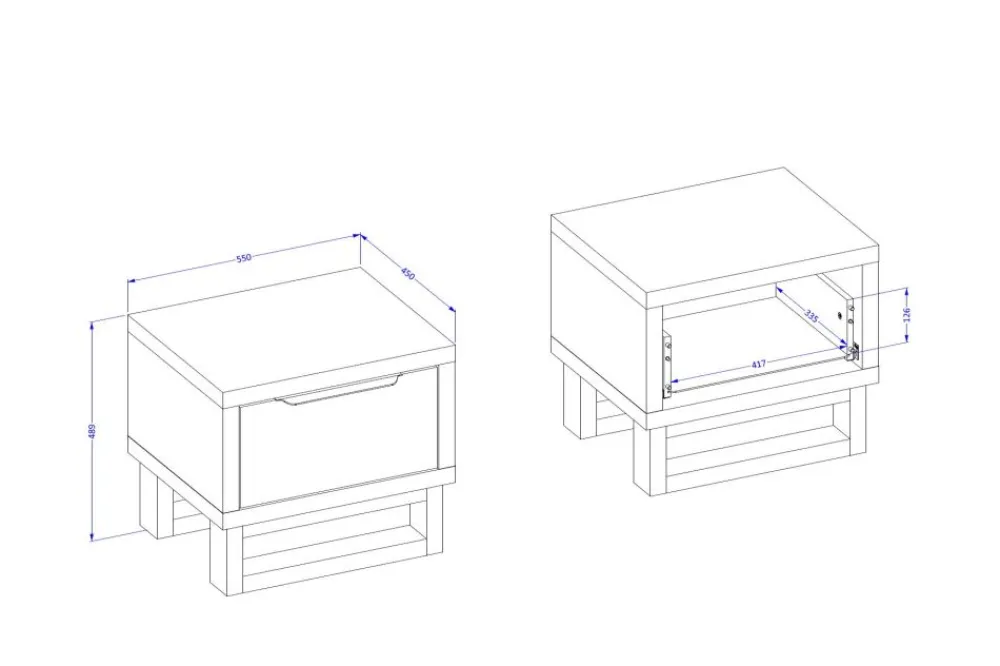 Zestawy Do Sypialni*Duży zestaw mebli do sypialni Helvetia Halle S dąb wotan