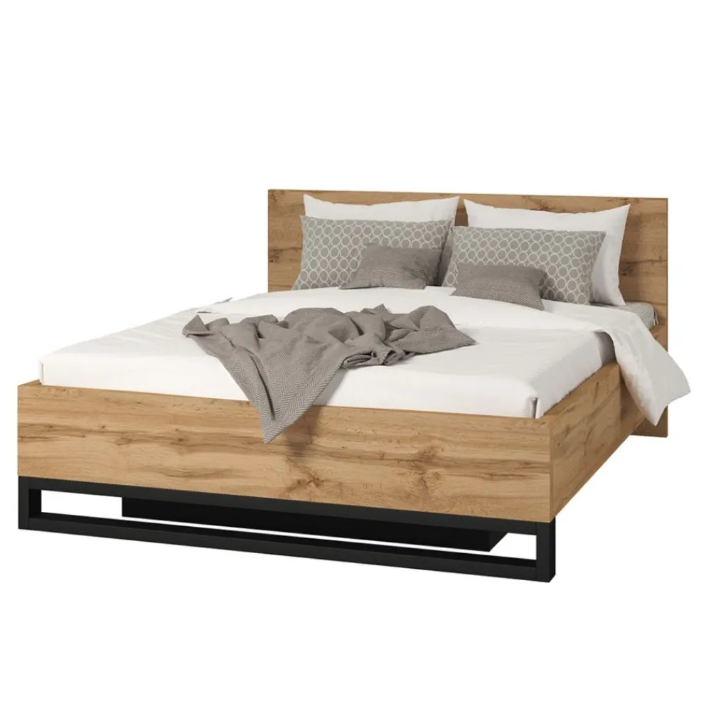 Zestawy Do Sypialni*Duży zestaw mebli do sypialni Helvetia Halle S dąb wotan