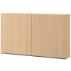 Dzieci Lenart Szafki I Regały Do Biura|Szafki I Regały Do Pokoju Młodzieżowego*Dwudrzwiowa szafka wisząca dla nastolatka WO-09 dąb vincenza bielona