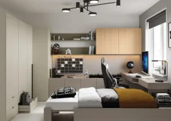 Dzieci Lenart Szafki I Regały Do Biura|Szafki I Regały Do Pokoju Młodzieżowego*Dwudrzwiowa szafka wisząca dla nastolatka WO-09 dąb vincenza bielona