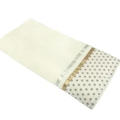 ArteHome Ręczniki*Ekskluzywny 30x50cm ręcznik bawełniany w złote kropki