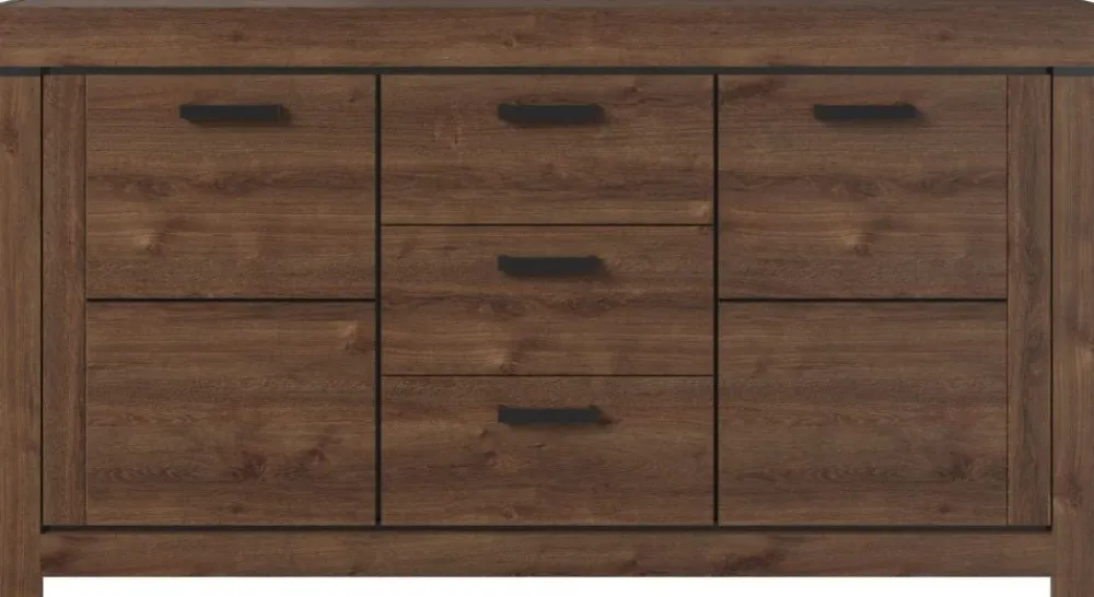 Mebelbos Komody Do Biura|Komody Do Przedpokoju*Elegancka duża komoda do salonu Brass 2d3s