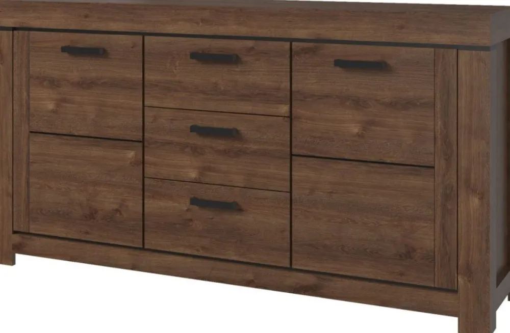 Mebelbos Komody Do Biura|Komody Do Przedpokoju*Elegancka duża komoda do salonu Brass 2d3s