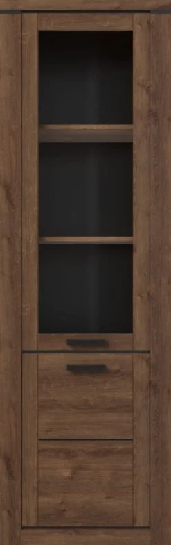 Mebelbos Witryny Do Salonu|Witryny Do Jadalni*Elegancka witryna do salonu Brass 1d1w