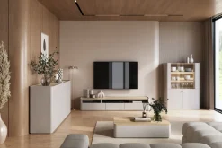 Bogart Ławy I Stoliki Do Pokoju Młodzieżowego|Ławy I Stoliki Do Salonu*ELIVO ŁAWA 100 2SZ - cashmere / dąb olejowany