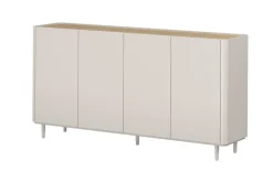 Bogart Komody Do Biura|Komody Do Przedpokoju*ELIVO KOMODA 200 4D - cashmere / dąb olejowany / nogi cashmere