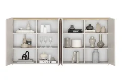 Bogart Komody Do Biura|Komody Do Przedpokoju*ELIVO KOMODA 200 4D - cashmere / dąb olejowany