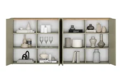 Bogart Komody Do Biura|Komody Do Przedpokoju*ELIVO KOMODA 200 4D - eukaliptus / dąb baltic dune