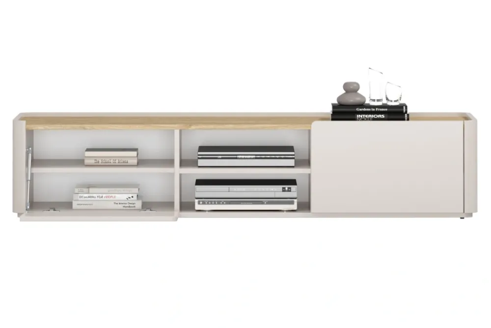 Bogart Szafki Rtv Do Salonu|Szafki Rtv*ELIVO RTV 170 1K1SZ - cashmere / dąb olejowany