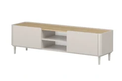 Bogart Szafki Rtv Do Salonu|Szafki Rtv*ELIVO RTV 170 1K1SZ - cashmere / dąb olejowany / nogi cashmere