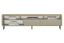 Bogart Szafki Rtv Do Salonu|Szafki Rtv*ELIVO RTV 200 1K2SZ - eukaliptus / dąb baltic dune / nogi eukaliptus