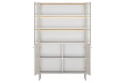 Bogart Witryny Do Jadalni|Witryny Do Salonu*ELIVO WITRYNA 100 2D - cashmere / dąb olejowany / nogi cashmere